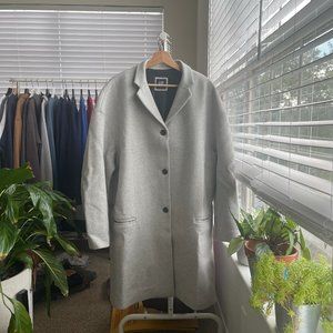 Grey Gap Trench Coat XL